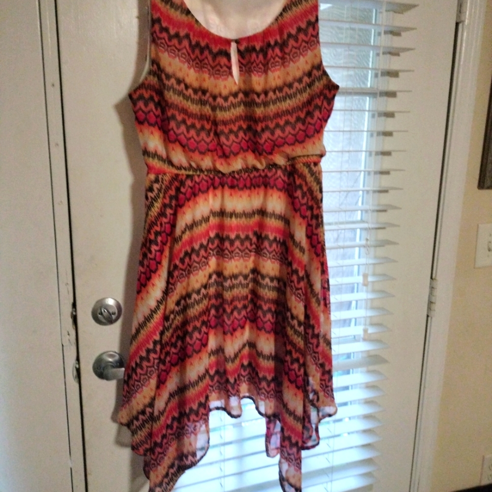 Gently used multicolored dress 1X